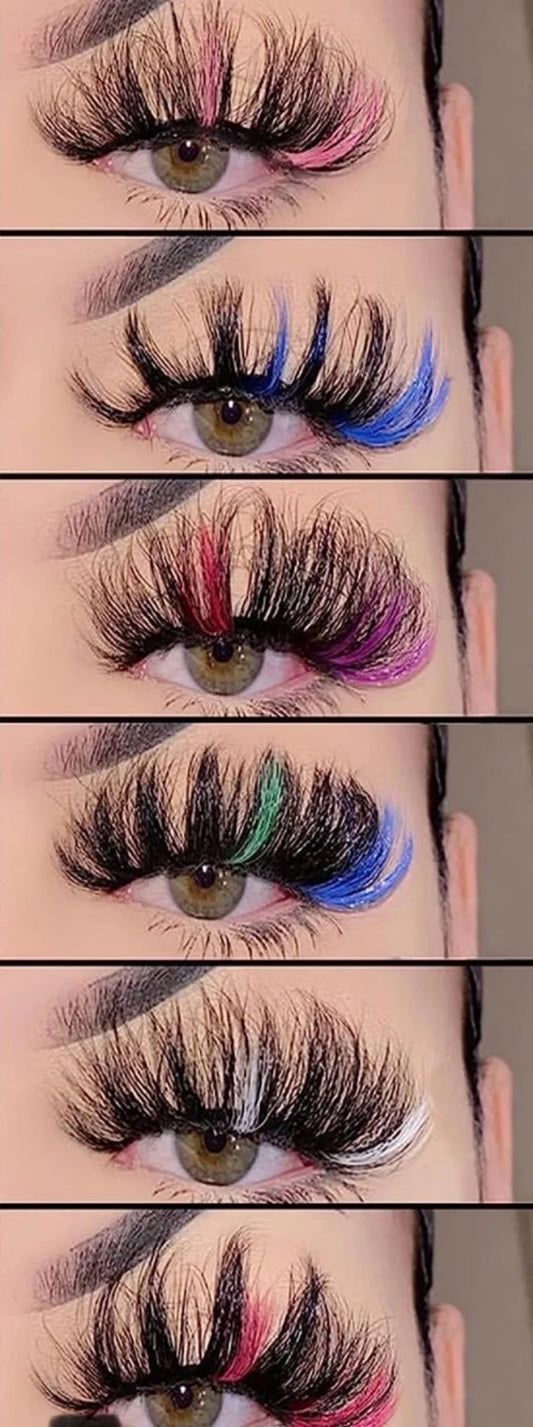 Colored Lashes